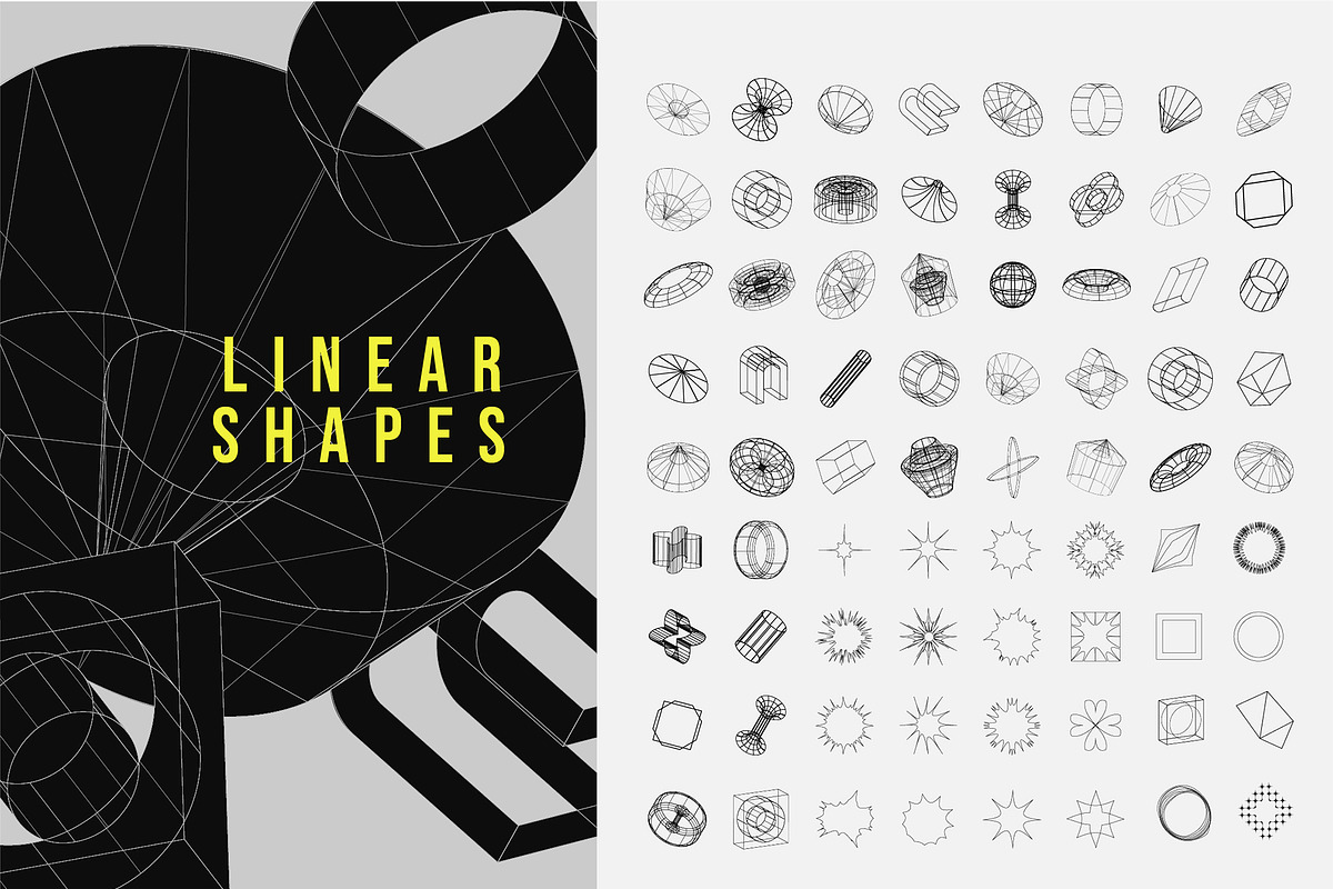 Abstract geometric elements Part 2, a Decorative Illustration by Merfin (Photo 3 of 7)