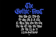 Gothic vector letters - 13, an Object Graphic by GeekClick (Thumbnail 5 of 16)