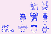 1001 Cute Doodles Bundle, an Object Illustration by Danil Polshin (Thumbnail 2 of 65)