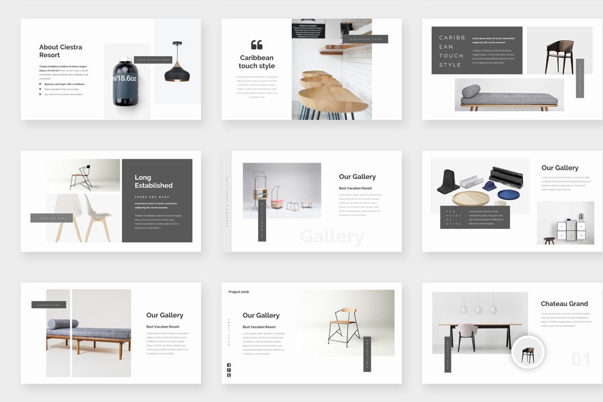 Volano Minimalism Google Slide, a Presentation Template by One Percent Studio (Photo 7 of 16)