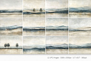 Muted Horizons, a Decorative Illustration by rileyBgraphics (Thumbnail 2 of 5)