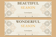 Abstract Floral Banner Template, a Marketing Template by sekitarief (Thumbnail 3 of 3)