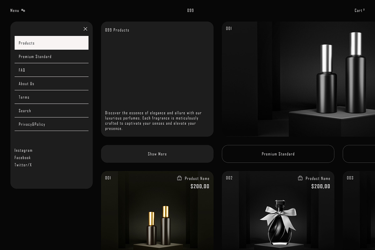 Website E-commerce Template Kit, an UI Kit Template by Website Template (Photo 3 of 7)