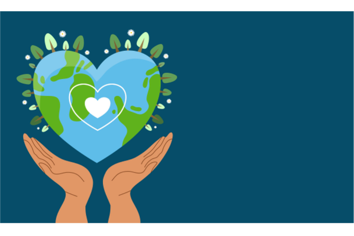 Save earth illustration background, an Object Illustration by foxndeer (Photo 3 of 4)