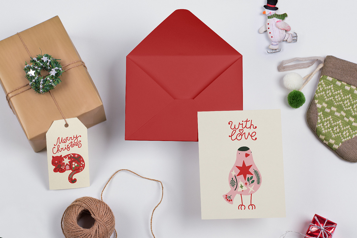 Christmas vector. Patterns, graphic, an Object Graphic by anna khramtsova (Photo 15 of 20)