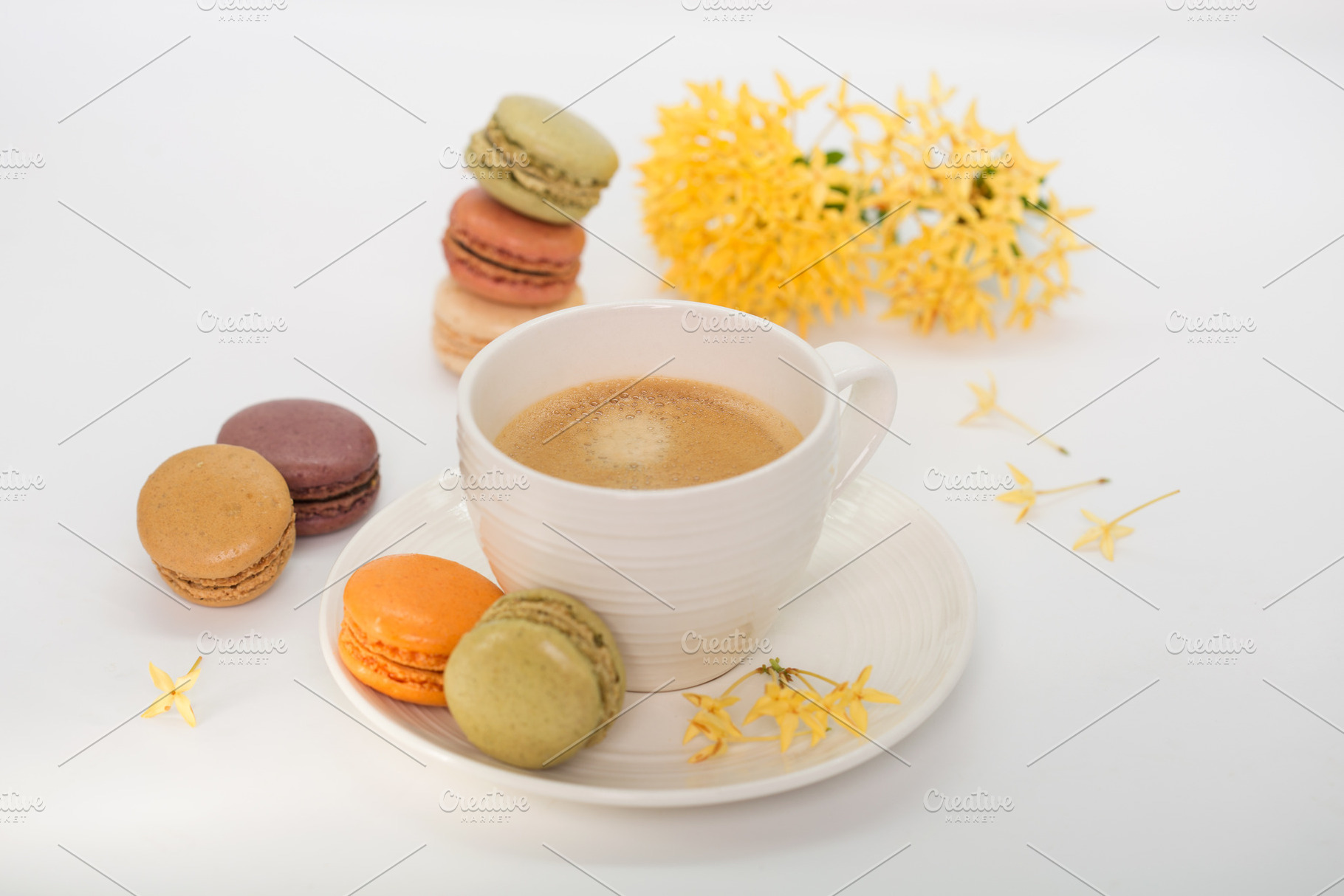 macaron cookies, a Food & Drink Photo by peterzsuzsa