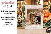 Golden Hour Wedding Card Mockup PSD, a Product Mockup by Printable Pretty Studio (Thumbnail 5 of 10)