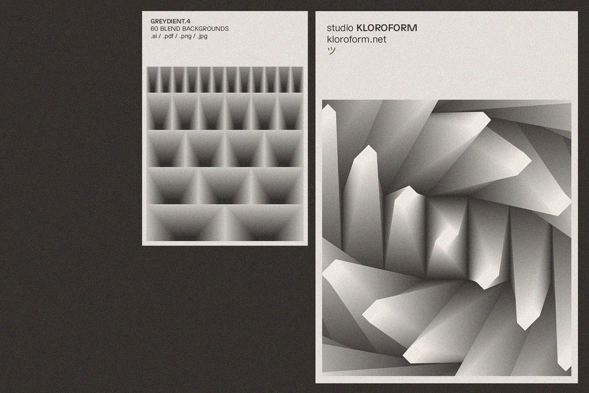 Greydient 4, an Object Graphic by kloroform (Photo 6 of 26)