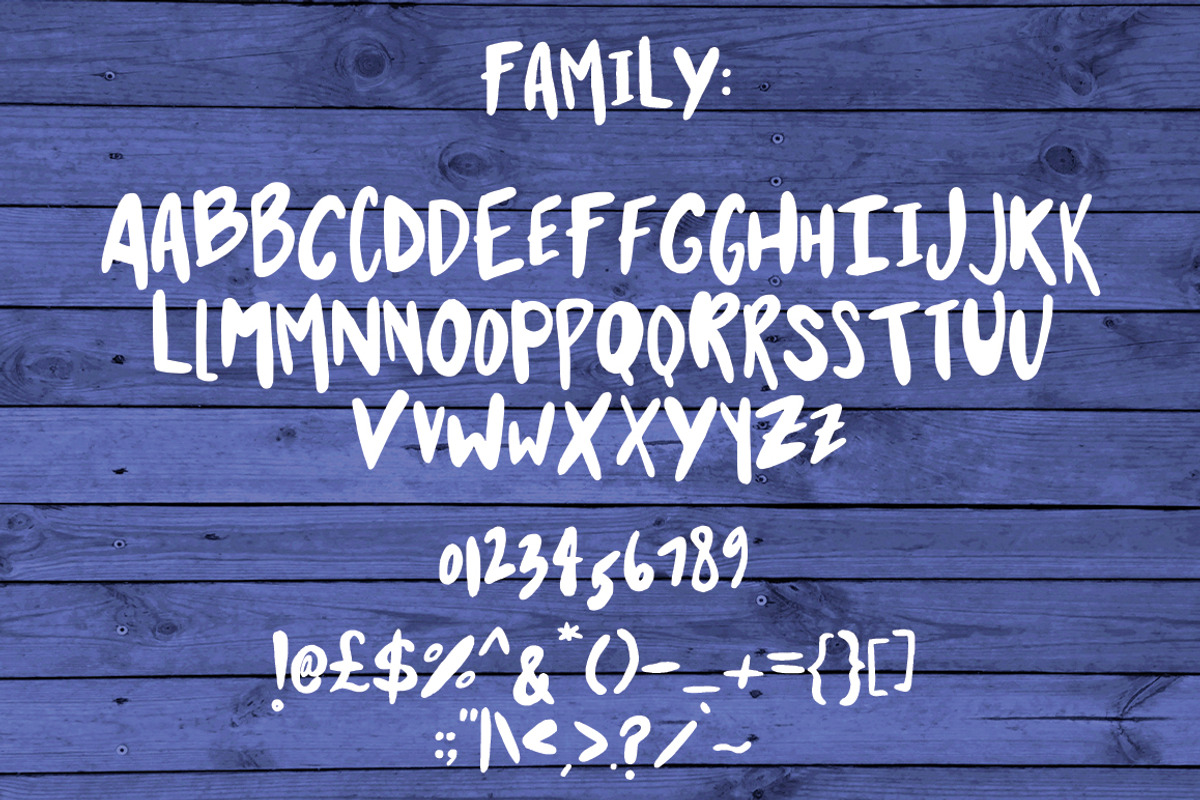 Garden Flower Font preview 5