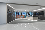 Full Office Interior 26, an Architecture 3D Model by Giimann (Thumbnail 3 of 23)