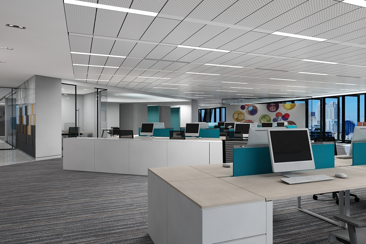 Full Office Interior 26, an Architecture 3D Model by Giimann (Photo 13 of 23)