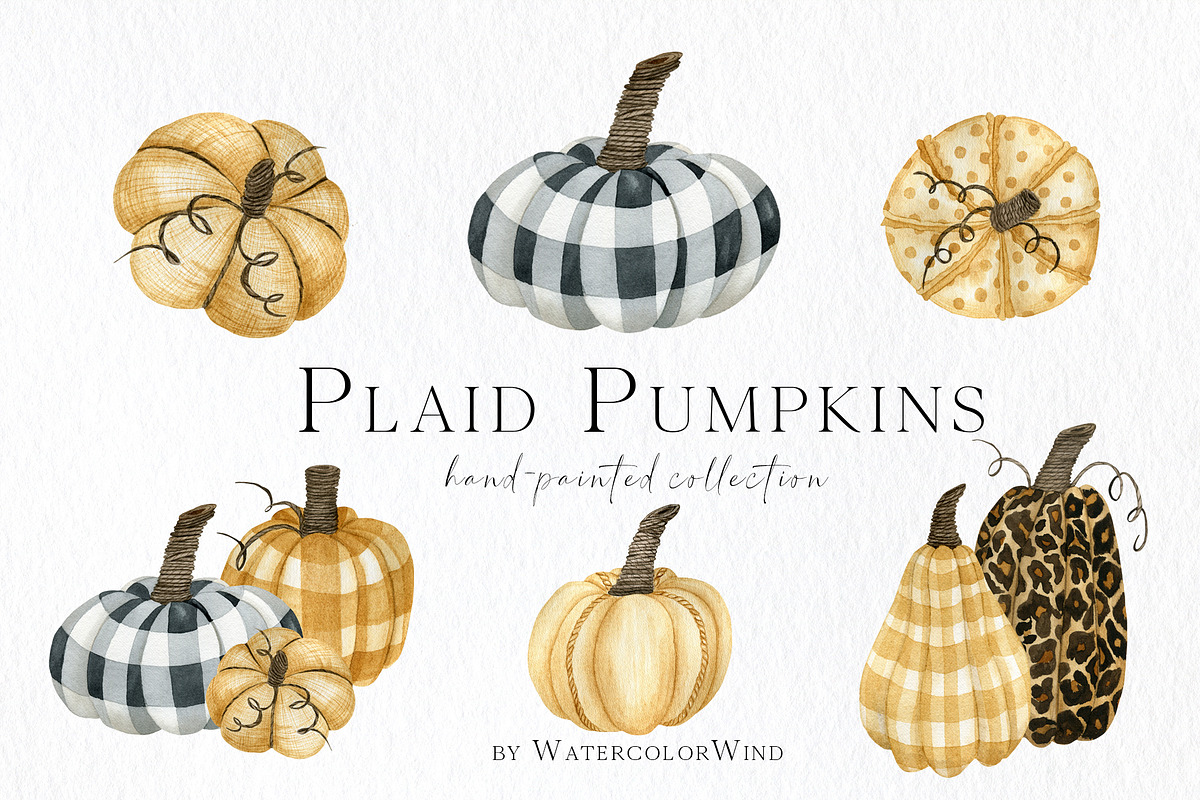Ultimate Autumn Bundle Clipart, an Illustration by WatercolorWind (Photo 12 of 45)