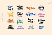 Playful Dog Breeds | Vector Pack, an Animal Illustration by Nutalin Art (Thumbnail 5 of 12)