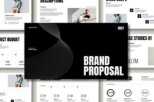 Brand Proposal Presentation Template, a Presentation Template by Mighty-Slide