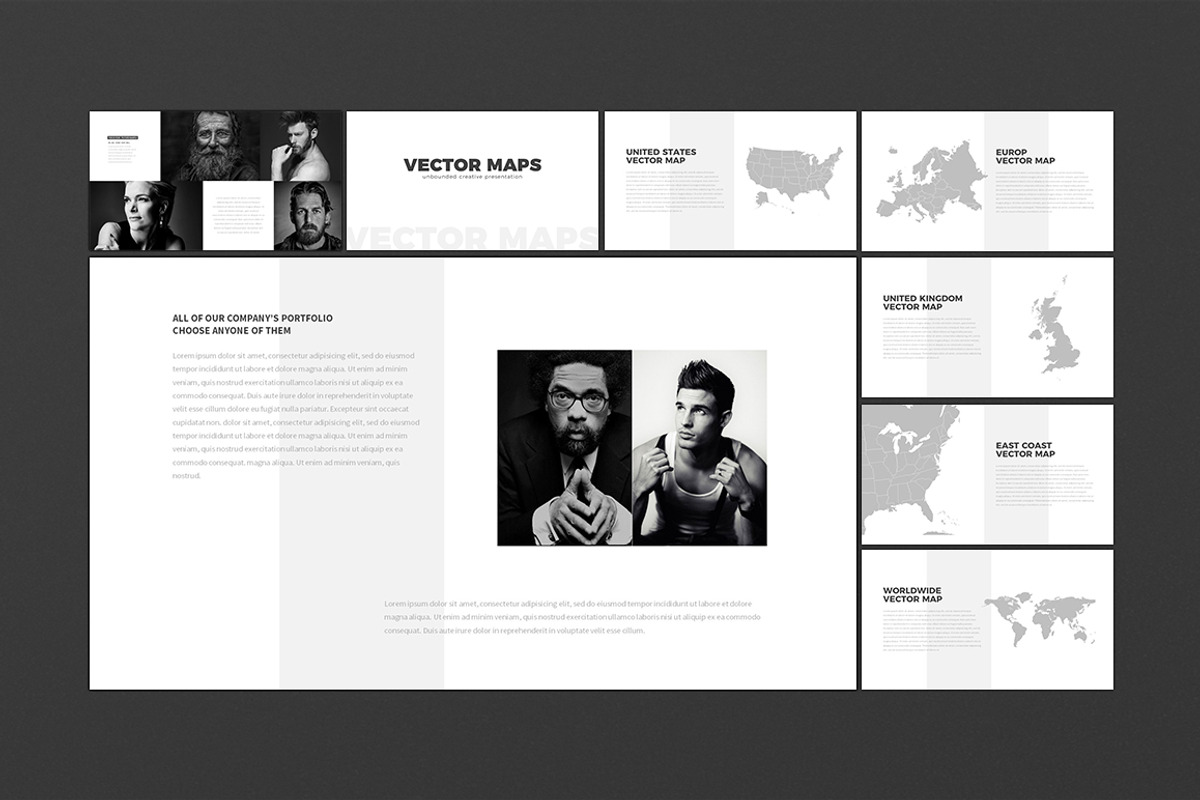Unbounded PowerPoint Template, a Presentation Template by Diverter (Photo 12 of 17)