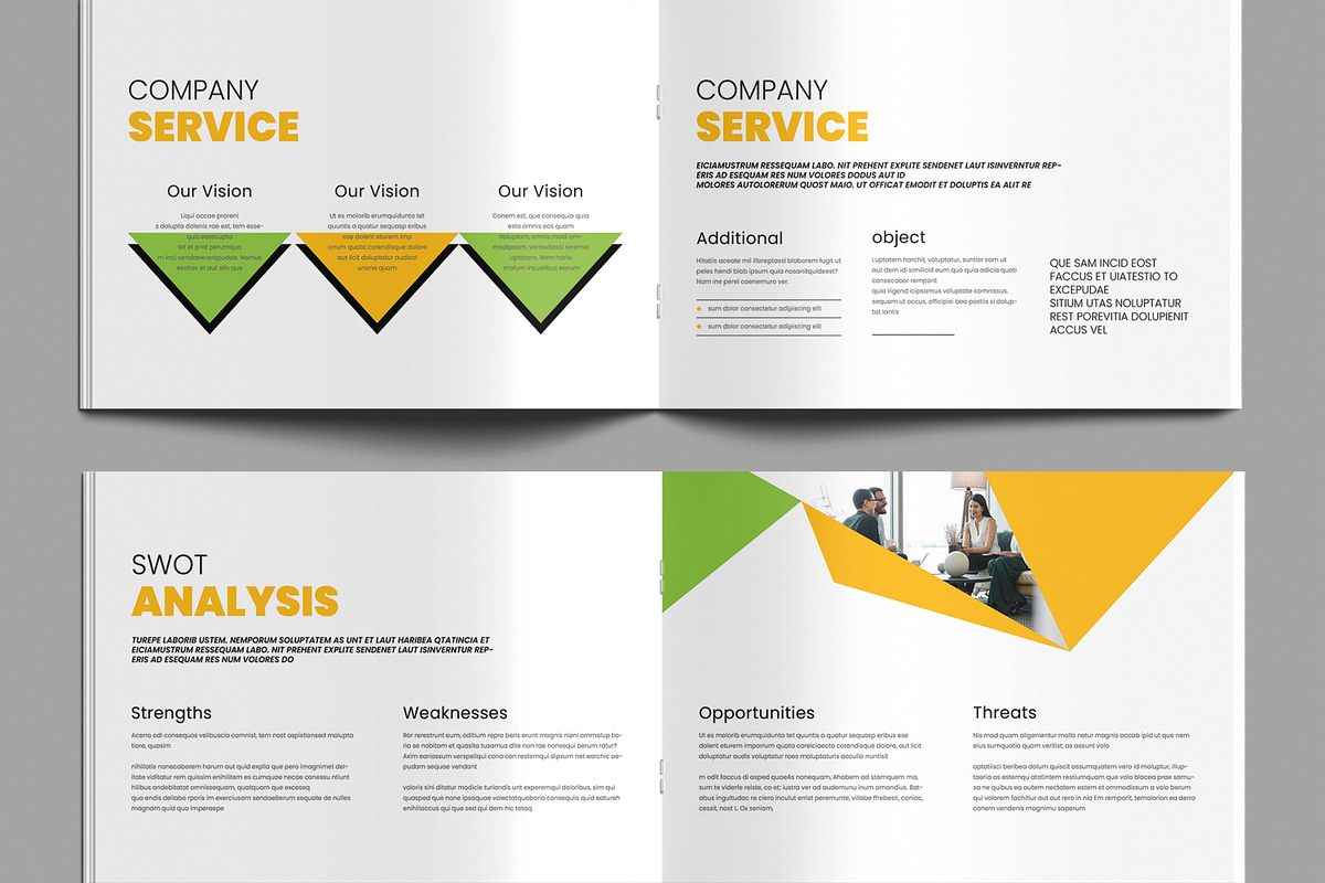 Business Company Profile Brochure, a Brochure Template by MightyDesign (Photo 4 of 8)
