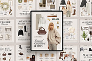 40 Canva Christmas LTK Template, a Social Media Template by Amaré Creative (Thumbnail 1 of 6)