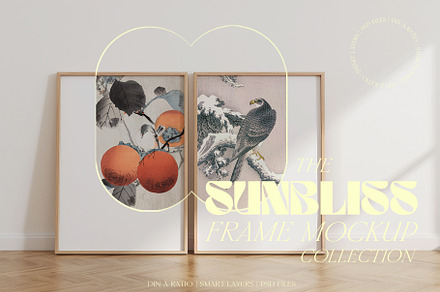 SUNBLISS - INTERIOR FRAME MOCKUP SET