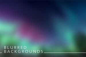 Northern Lights Gradient Backgrounds