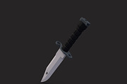 Low Poly M9 Bayonet, an Object 3D Model by CreativeeArt (Thumbnail 1 of 8)