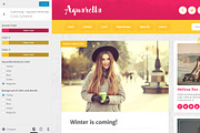 Aquarella - Elegant Wordpress Theme, a WordPress Template by ThemeBear (Thumbnail 5 of 9)