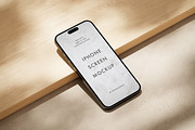iPhone 15 Pro Mockup Set, an iPhone Mockup by professorinc (Thumbnail 6 of 6)