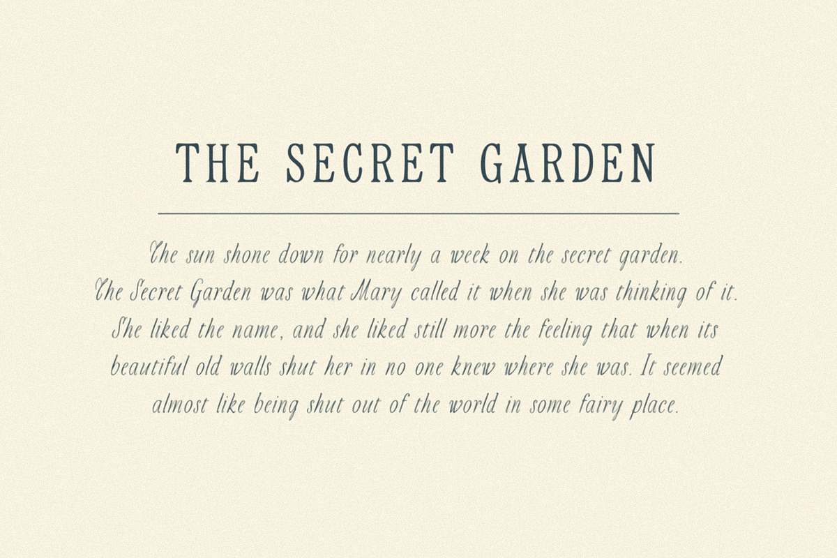 Garden State, a Serif Font by Bruised Goods (Photo 6 of 15)