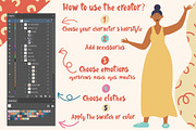 Generator characters of people, an Object Graphic by PawLoveArt (Thumbnail 2 of 10)