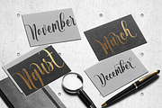 Muthya//Wedding Calligraphy Font, a Script Font by groens (Thumbnail 8 of 8)