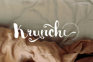 Krunche Brush Script