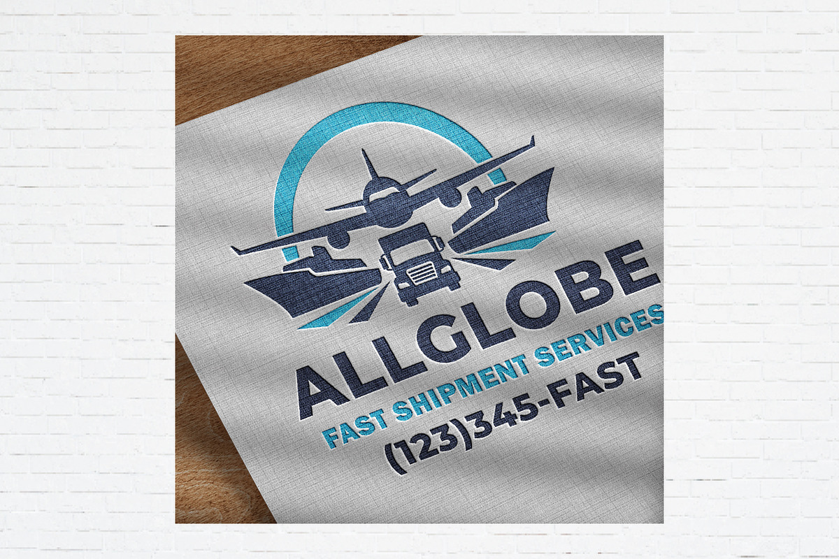 Shipment and Cargo Logo Bundle, a Branding & Logo Template by Guavanaboy (Photo 3 of 3)