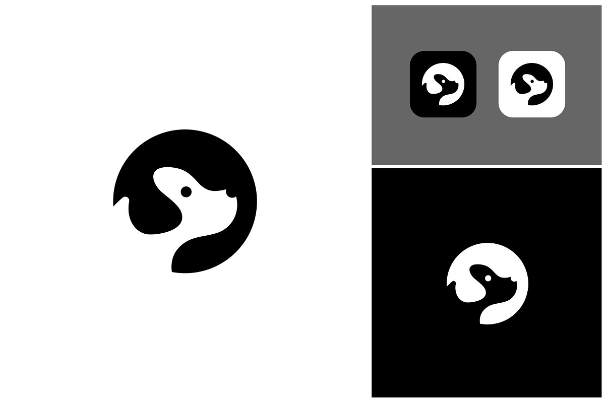 Dog Puppy Pet Circle Logo, a Branding & Logo Template by ika trisiana (Photo 2 of 2)