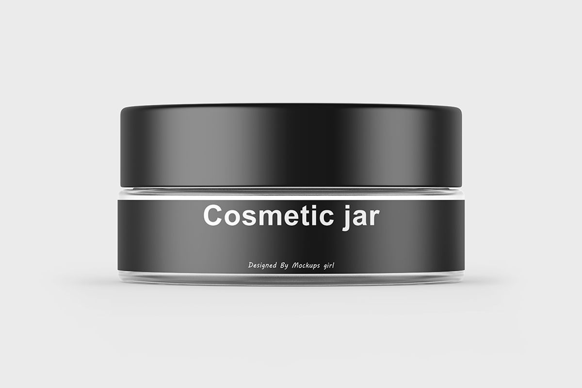 Cosmetic Jar Mockups, a Packaging Mockup by Mockups Girl (Photo 2 of 5)