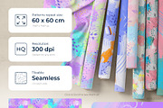 LINE ART Abstract Scribbles Patterns, a Pattern Graphic by Designnina Shop (Thumbnail 3 of 11)
