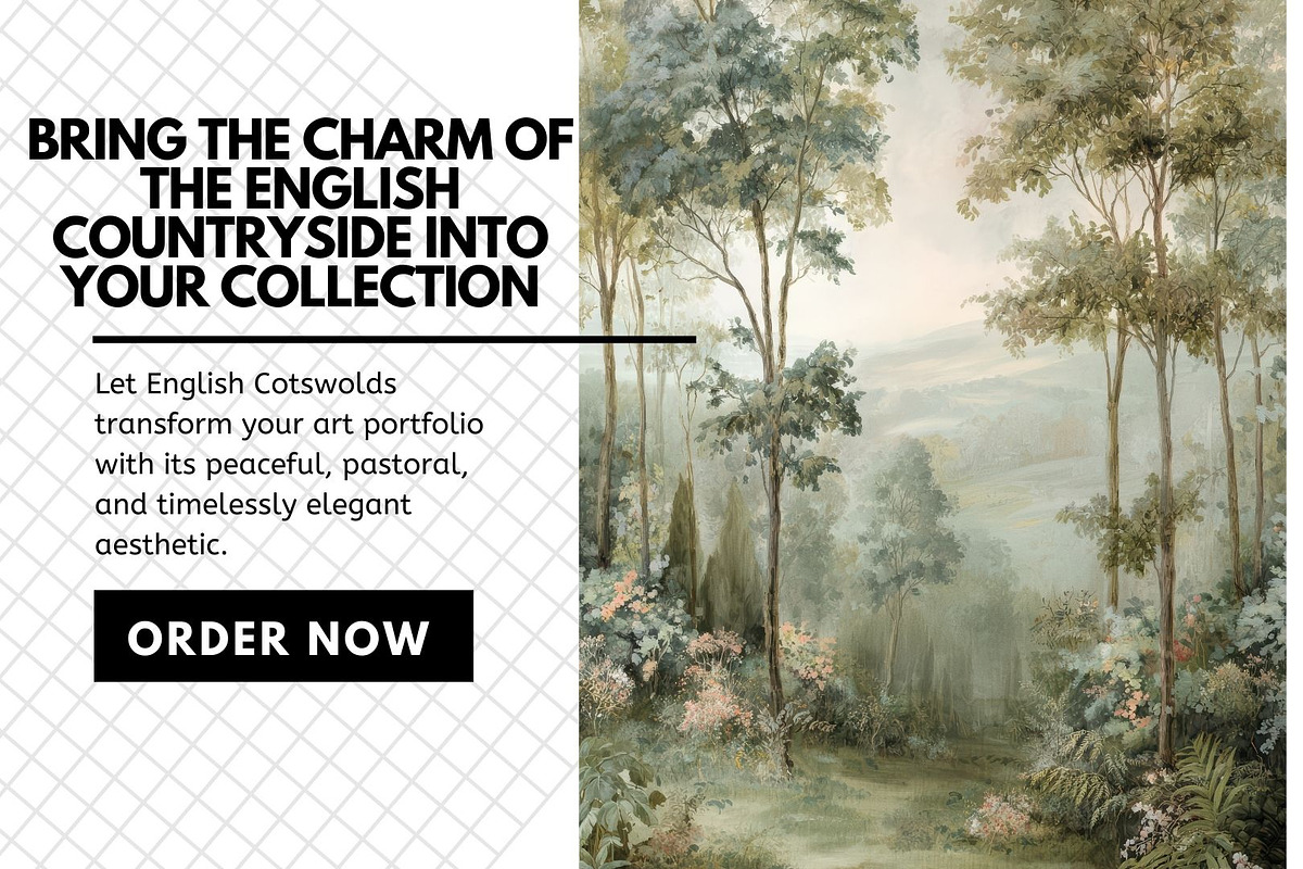 30+ English Cotswolds Bundle, a Decorative Illustration by Virgo Studio (Photo 6 of 6)