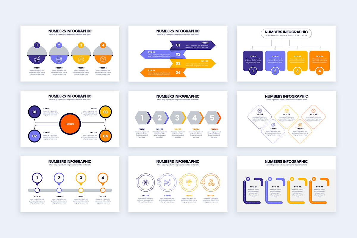 Numbers Illustrator Infographics, a Presentation Template by Slidesmash