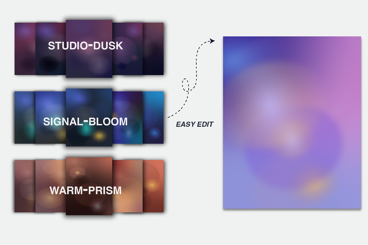 Ambient Editorial Gradients + Bonus, a Background Graphic by Modus Prime (Photo 4 of 7)