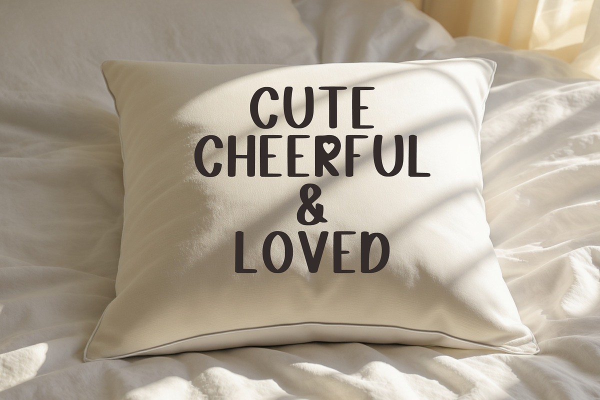 Trust Beloved – Cute & Cheerful Font, a Sans Serif Font by Limited.studio (Photo 4 of 6)