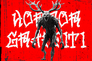 Spooky Street Horror Graffiti Font, a Font by PutraCetol Studio (Thumbnail 4 of 5)