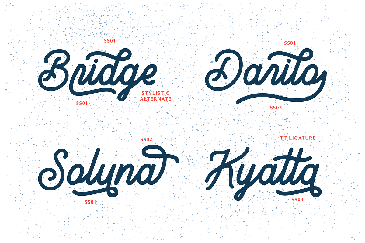Brandon Smith - Monoline Font, a Script Font by Pen Culture (Photo 3 of 8)
