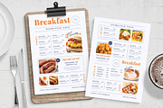 Breakfast Menu Template, a Flyer Template by BrandPacks (Thumbnail 1 of 4)