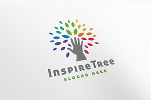 Inspire Tree Care Logo, a Branding & Logo Template by Design_Planet