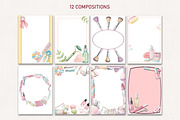 Makeup, Skincare, Self-Care, a Healthcare Illustration by Vaniuta_Art (Thumbnail 6 of 16)