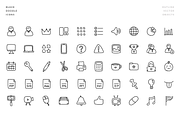 150 basic doodle icons, an Outline Icon by Pinkbrush (Thumbnail 4 of 5)