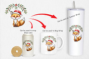 Watercolor Christmas Animal, a Graphic by Artnoy (Thumbnail 4 of 5)