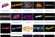 Layer Styles Bundle, a Layer Style Add-On by GothLab (Thumbnail 2 of 6)