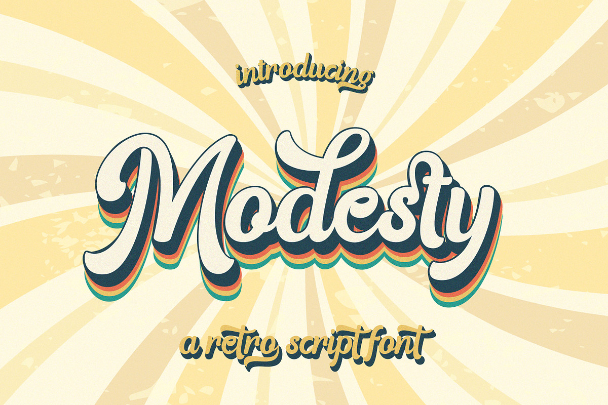 Modesty, a Symbol Font by Flawless And Co (Photo 1 of 12)