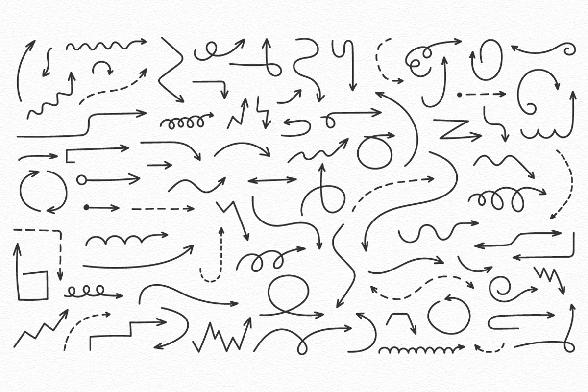 Hand Drawn Arrows, a Graphic by PixMarket (Photo 2 of 3)