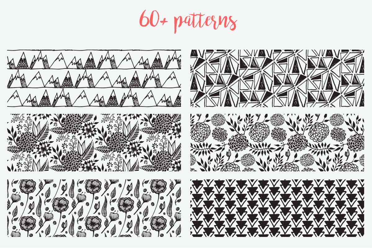 Big Hand Drawn Logo Kit, a Branding & Logo Template by Brandi Lea Designs (Photo 27 of 32)