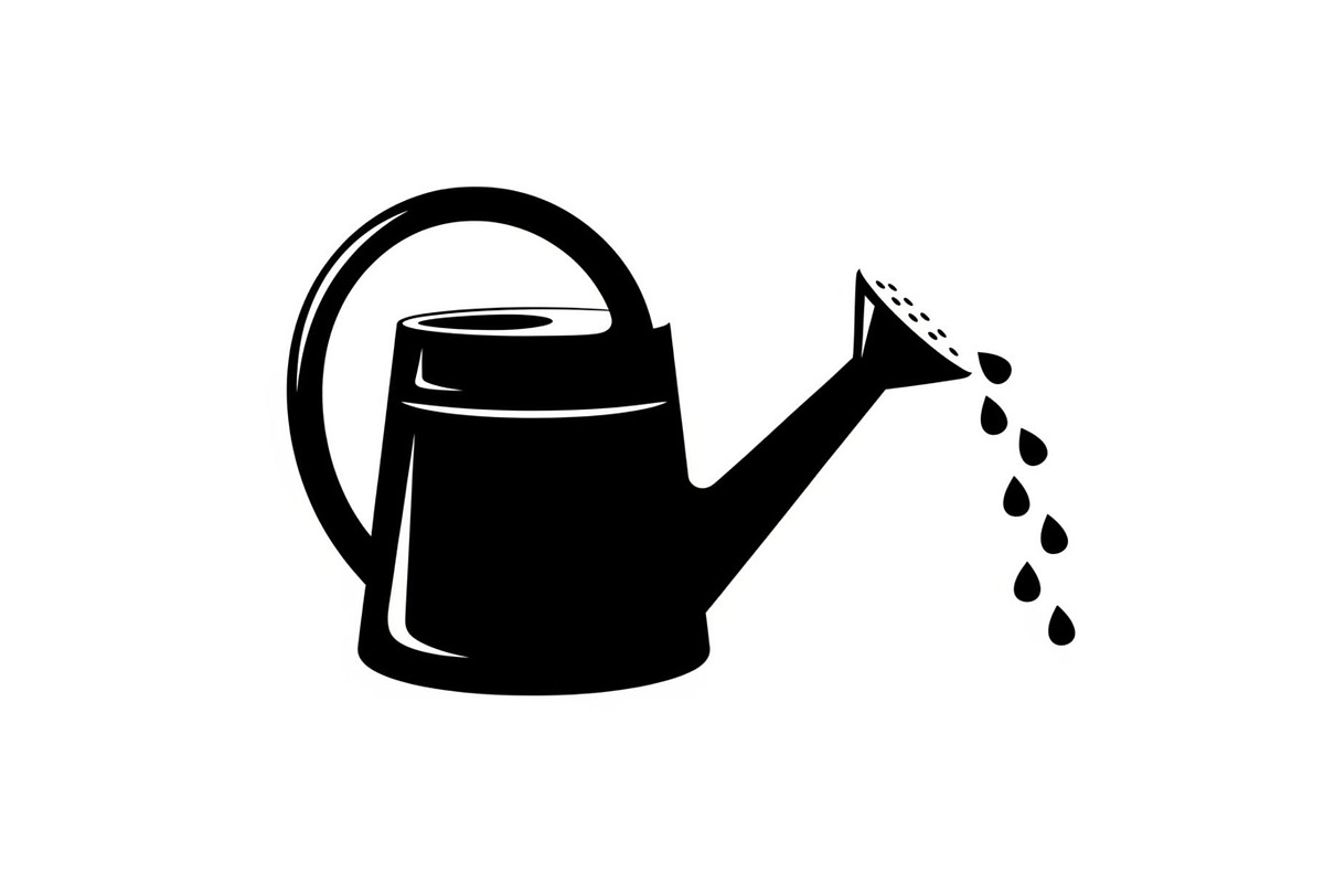 50 Garden Watering Can Silhouette bu, an Illustration by Designer_Momina (Photo 2 of 51)